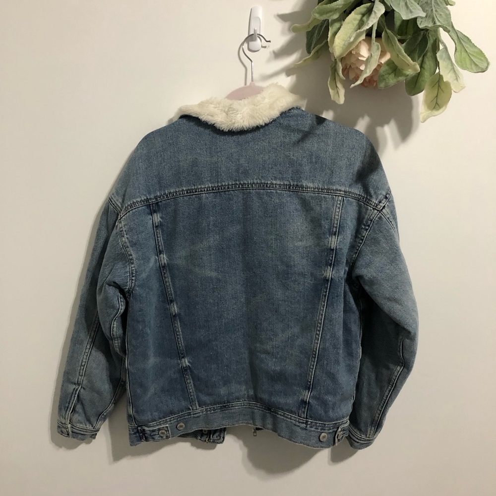 Faux Fur Lined Jean Jacket from American Eagle - Picture 10 of 15